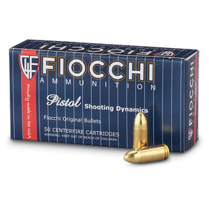 Fiocchi 9mm 124 gr FMJ
