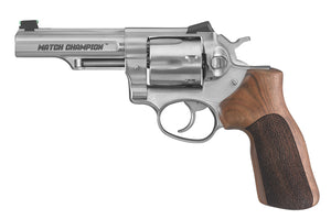 Ruger Match Champion GP100 357 Mag 4.2″ Wood Grips Stainless #1754