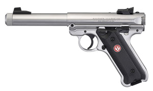 RUGER MARK IV TARGET .22LR 5.5″ S/S PISTOL #40126 (EXEMPTION REQUIRED)