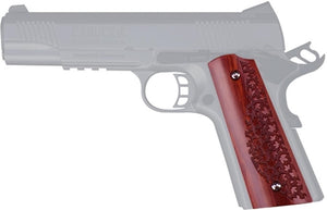 1911 Frame Grip,  Red Leaf Canuck ARTISAN