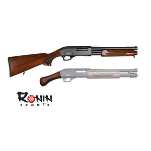 CANUCK DEFENDER - REGULATOR COMBO: Pump Action Shotgun Wood Stock