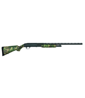 MOSSBERG 500 FIELD WOODLAND CAMO - 12GA, 2-3/4" OR 3", 28" BARREL #56425