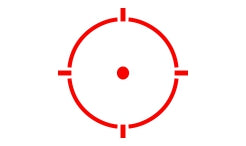 HOLOSUN AEMS RED ADVANCED ENCLOSED MICRO SIGHT 2 MOA Dot & 65 MOA Circle