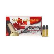 SELLIER & BELLOT CANADIAN MATCH - .22LR, 40gr, LRN, AMMUNITON Box of 50 (V355297C)
