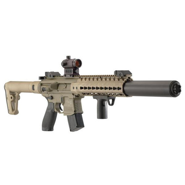 SIG SAUER MCX 177 CAL CO2 PELLET RIFLE W/RED DOT – FDE (Pellet)