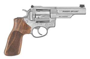 Ruger Match Champion GP100 357 Mag 4.2″ Wood Grips Stainless #1755