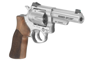 Ruger Match Champion GP100 357 Mag 4.2″ Wood Grips Stainless #1754
