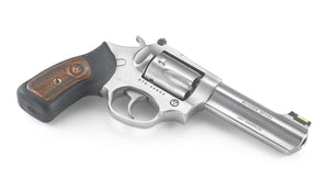Ruger SP101 Revolver 357 Mag 4.2in 5rd Stainless Engraved Wood #5771