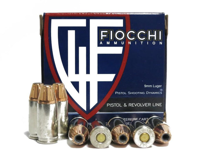 Fiocchi 9mm 124GR XTPHP 25RD