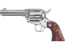 Ruger Vaquero 6RD 357MAG/38SP 5.5″ SS Revolver #5108