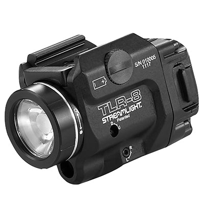 Streamlight TLR-8 Low-Profile, Rail-Mounted Tactical Light W/ Red Laser